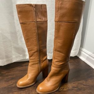 Nine West leather boots size 6